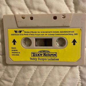 Original Teddy Ruxpin Lullabies 1985 perfect condition